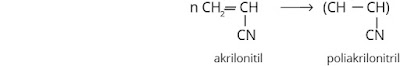pembentukan Orlon atau poliakrilonitril