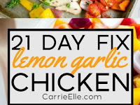 21 DAY FIX LEMON GARLIC CHICKEN SHEET PAN DINNER