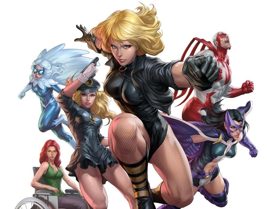 Black Canary Comic Character (and Friends)