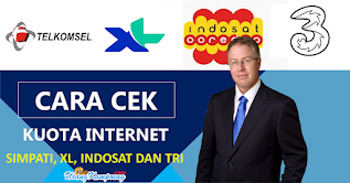 Begini Cara Mengecek Kuota Internet Simpati, Indosat, Xl Dan Tri (Terbaru)