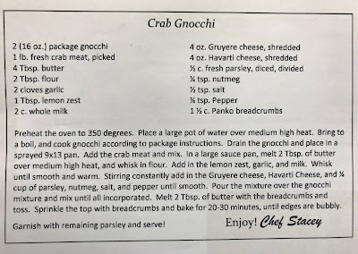 Crab Gnocchi Recipe photo