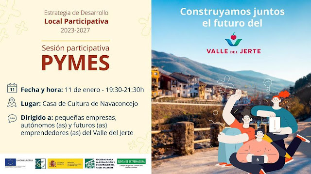 Programa de sesión participativa para PYMEs en el Valle del Jerte