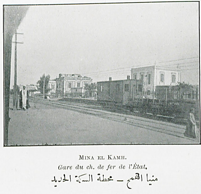 منيا القمح - محطة السكة الحديد