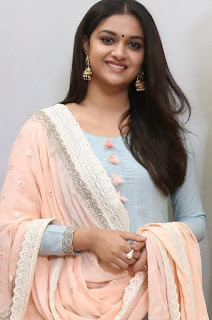 Keerthy Suresh with Cute and Lovely Smile