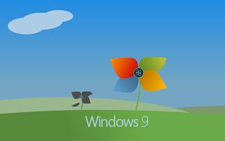 Windows 9 blue logo
