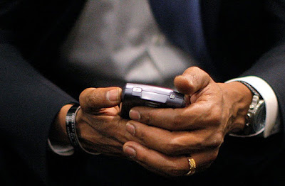 what smartphone does president obama use
