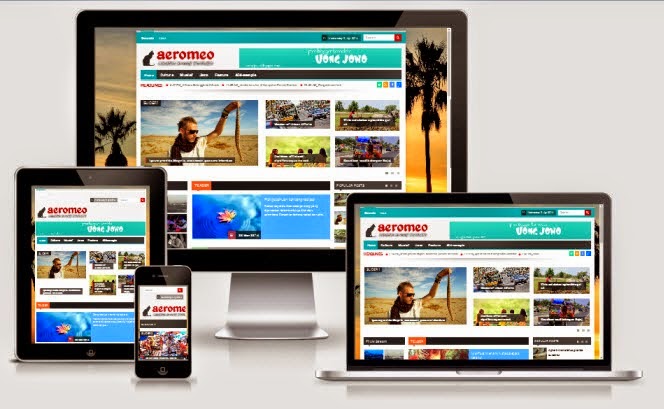 Share News blogger template: Aeromeo bloggger templates free