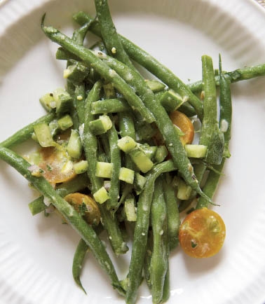 HARICOTS VERTS WITH DIJONNAISE,