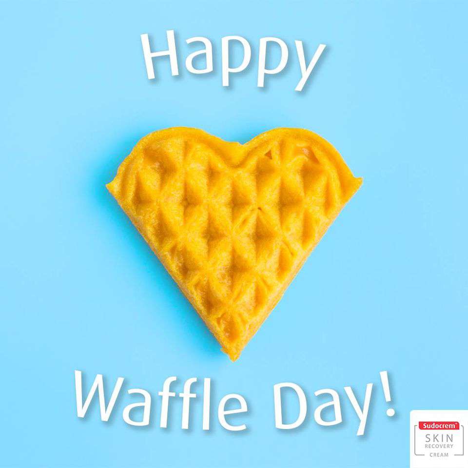 International Waffle Day Wishes Beautiful Image