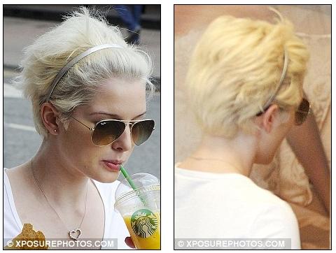 Corrie's Helen Flanagan has new bleached cropped pixie hair cut even shorter