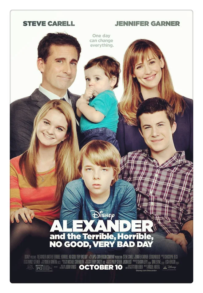 Sinopsis Film Alexander And The Terrible 2014 (Steve Carell, Jennifer Garner)