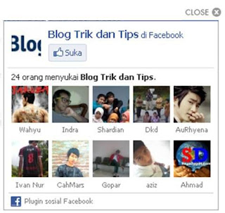 Cara Membuat Kotak Like Facebook Menarik Di Blog