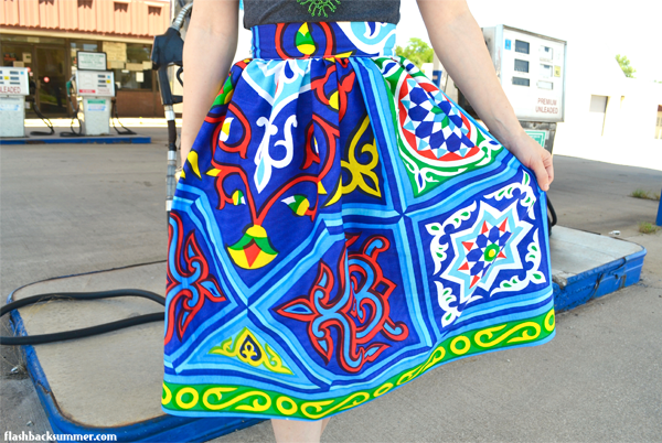 Flashback Summer: Egyptian Ramadan Fabric Skirt