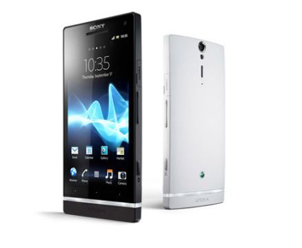 Xperia S here is the first smartphone Sony Dual Core!