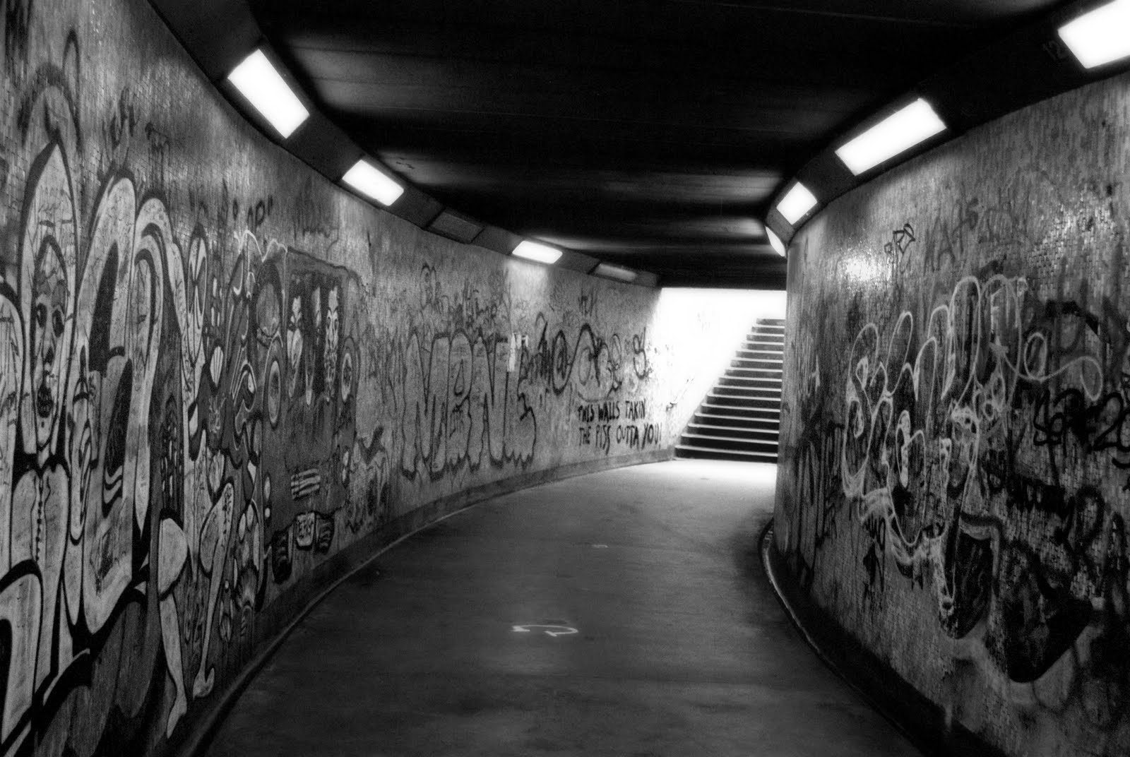 Elwood Prints Photography: Belfast Underground Graffiti