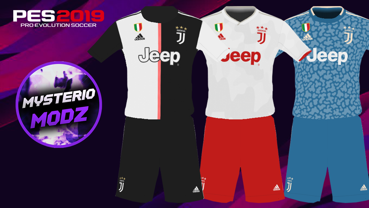 Kits Pes Ps4 Kitpack Juventus Fc 2020 Pes 2019 Ps4