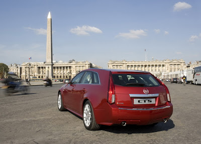 2010 Cadillac CTS Sport Wagon Rear View