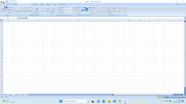 Activar el encabezado en Excel
