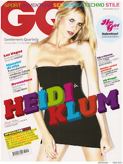 Heidi Klum In GQ Magazine Italian Edition December 2008