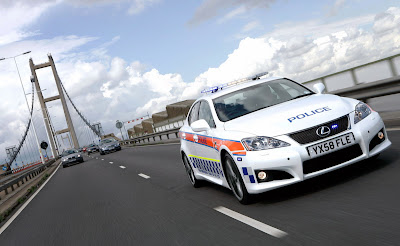 2009 Lexus IS-F Police Car
