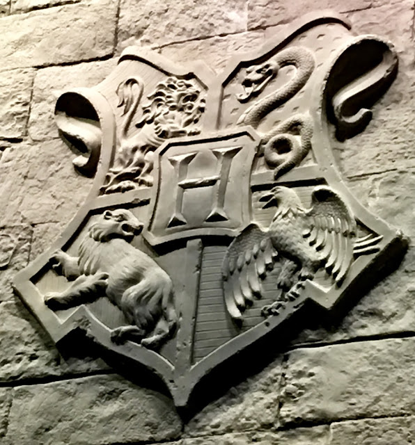 Harry Potter coat of arms from Warner Bros Studio Tour, England