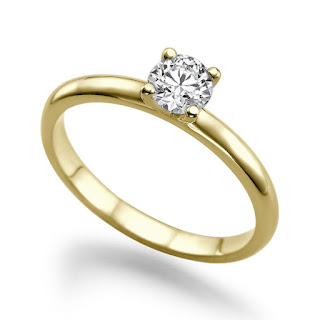 Diamant Ring Gelbgold