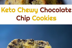 KETO CHEWY CHOCOLATE CHIP COOKIES