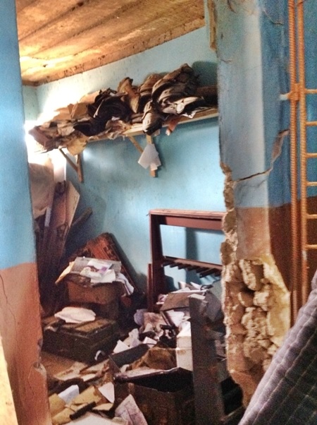 Inspector Shot Dead, Armoury Completely Looted as Gunmen Attack Ekiti Police Division (Photos)