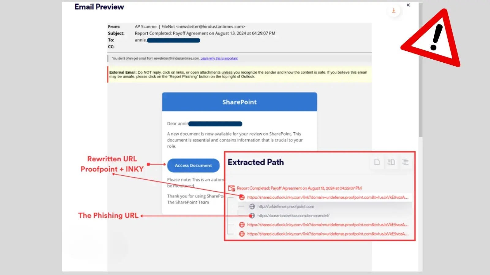 Bilgisayar Korsanları E-posta URL Yeniden Yazma İşlemini Sahtekarlık Bağlantıları Eklemek İçin Kullanıyor Bilgisayar Korsanları E-posta URL Yeniden Yazma İşlemini Sahtekarlık Bağlantıları Eklemek İçin Kullanıyor