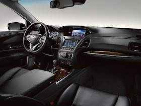 Interior view of 2016 Acura Sport Hybrid