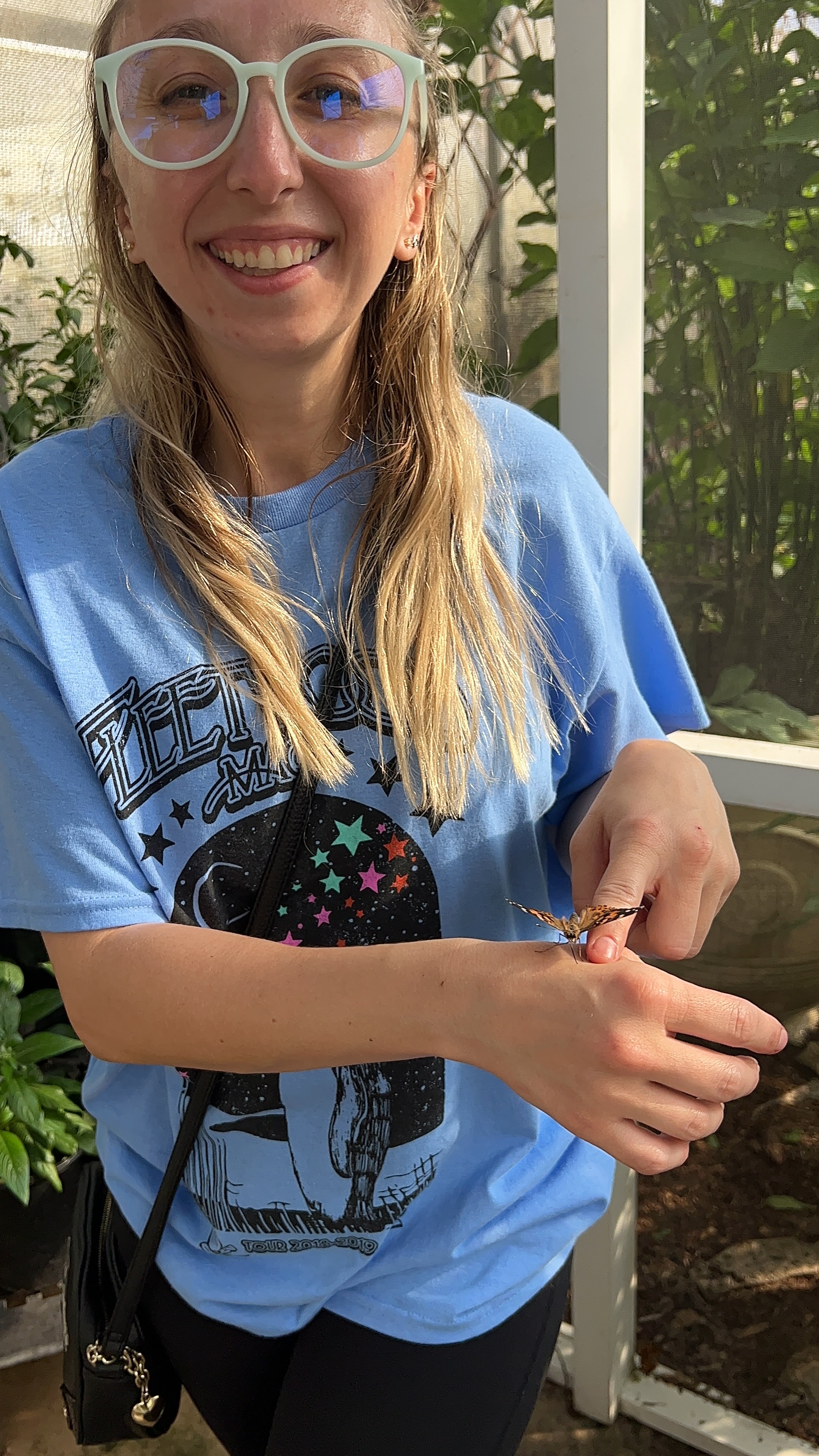 Butterfly Encounter at Lukas Nursery