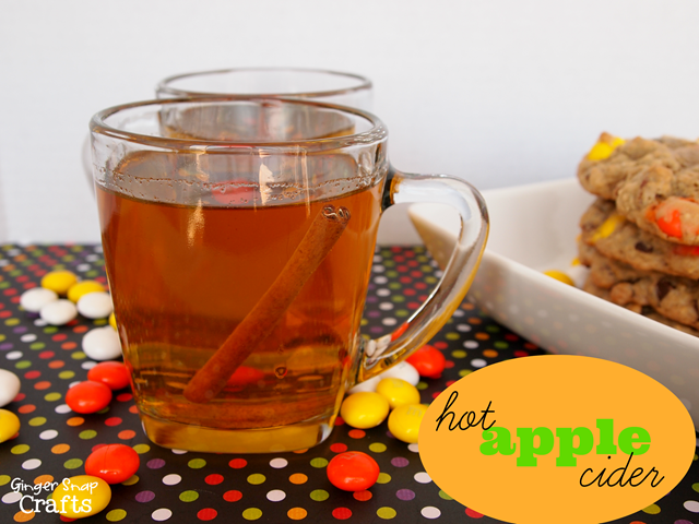 homemade apple cider #HarvestFun #spon