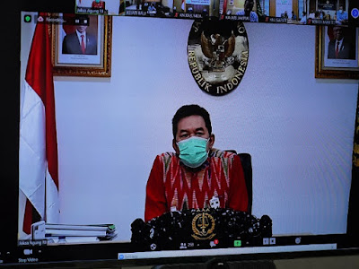Arahan Jaksa Agung Terkait PPKM Darurat Kepada Kajati dan Kajari Se Jawa-Bali