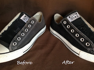 Tips Menghitamkan Sepatu Converse yang Pudar