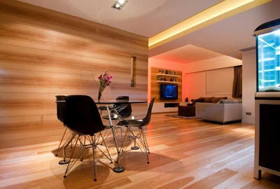 apartamento madera moderno