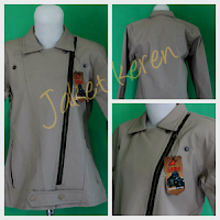  Grosir Jaket semi kulit wanita JK-15 HARGA PROMO...!!!