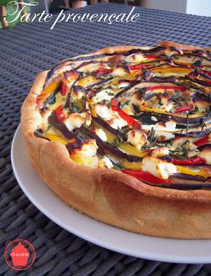 tarte provençale francoise légumes