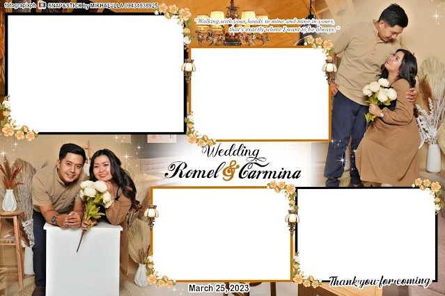 Simple Wedding Photobooth Layout