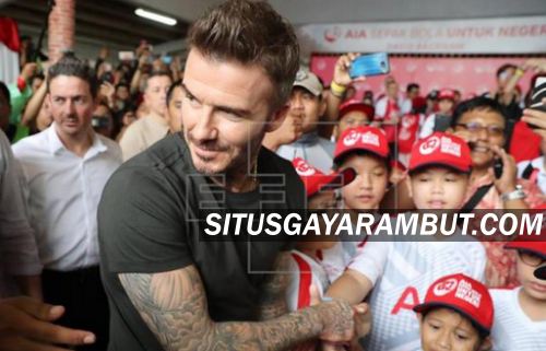 Gaya Rambut David Beckham