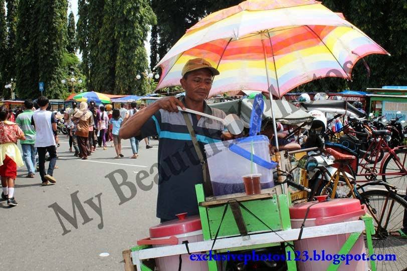 Cold Drinks Seller Photo, foto penjual es