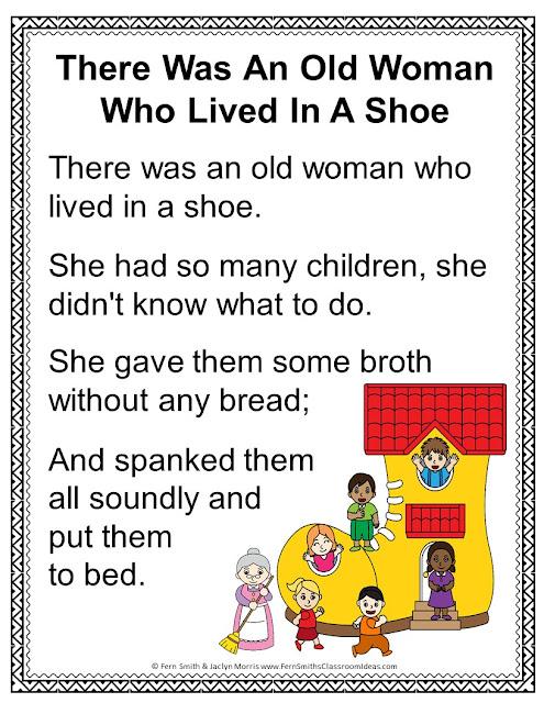 Color By Number For Math Remediation Numbers 1 to 5 - There Was An Old Woman Who Lived in a Shoe From Fern Smith's Classroom Ideas at TeachersPayTeachers.