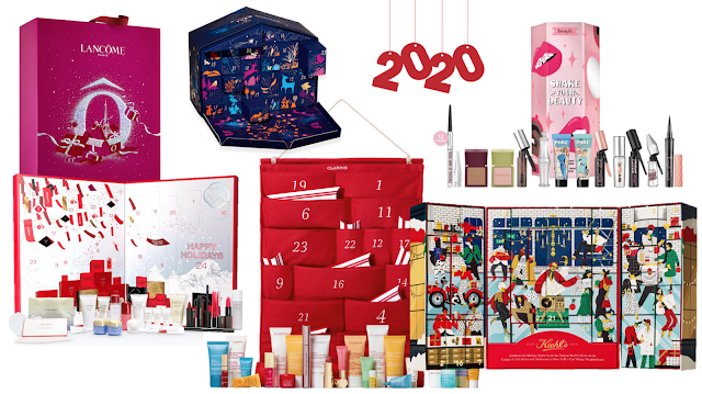 Calendiers de l'avent beauté Kiehl's Yves Rocher Lancôme Shi Seido Clarins benefit Sephora