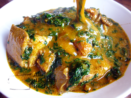 Preparing Nigerian Ogbono Soup (Draw Soup) - FOOD HILLS