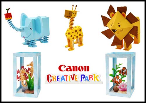 25+ Ide Terbaru Canon Creative Park Printables