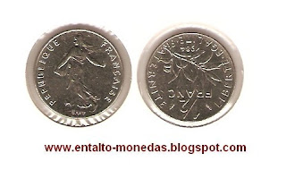medio franco frances 1/2 franco francia