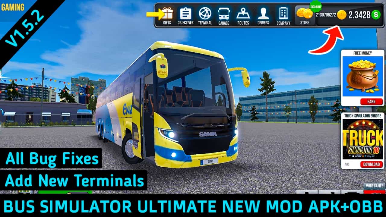 Bus Simulator Ultimate Mod APK Latest Version V1.5.2 Download