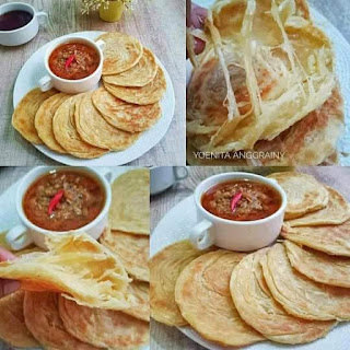 Resep Roti Canai / Roti Maryam