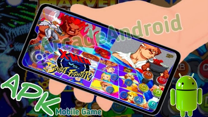 X-Men VS Street Fighter Plus Game Android phone 