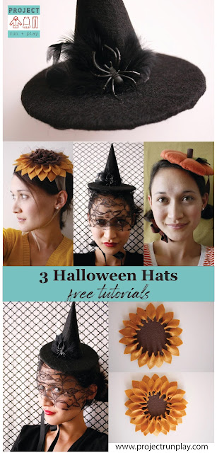 Halloween fascinators tutorial