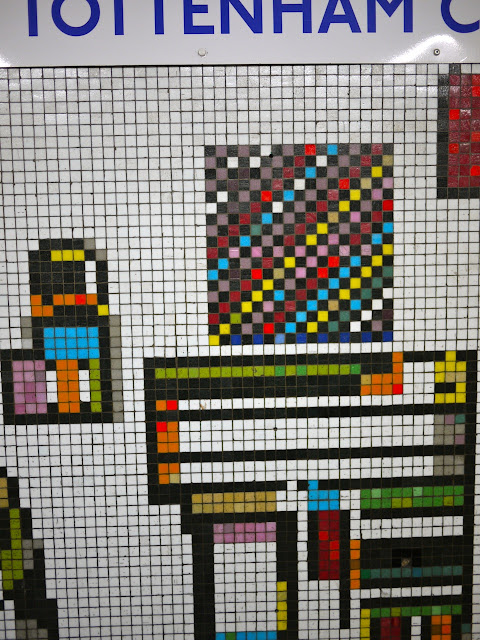 Eduardo Paolozzi mosaics at Tottenham Court Road station, Photo: Bill Hicks